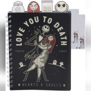 Nightmare Before Christmas Tabbed Journal NWT